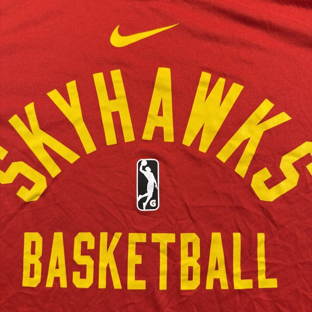 NBA Nike Shirt college park skyhawks Dri Fit Size Mens Large